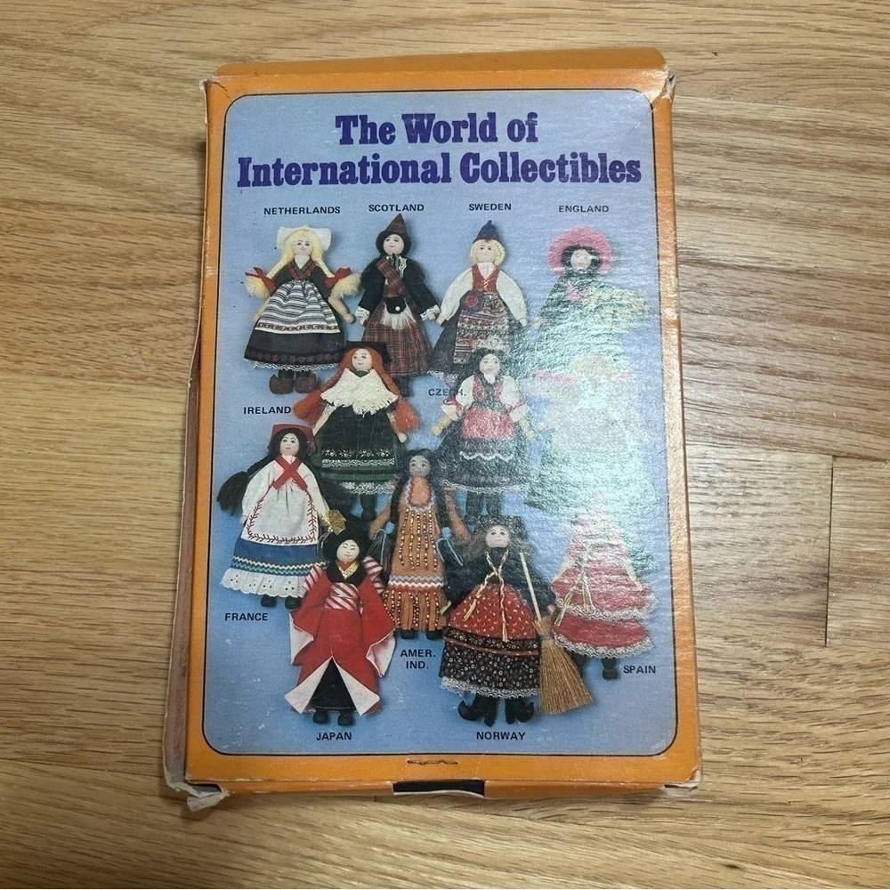 Vintage Clothes Pin Doll Kit NEW Sweden Craft International Play